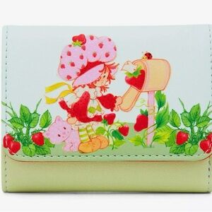 NWT Loungefly Strawberry Shortcake Envelope Mini Flap Wallet